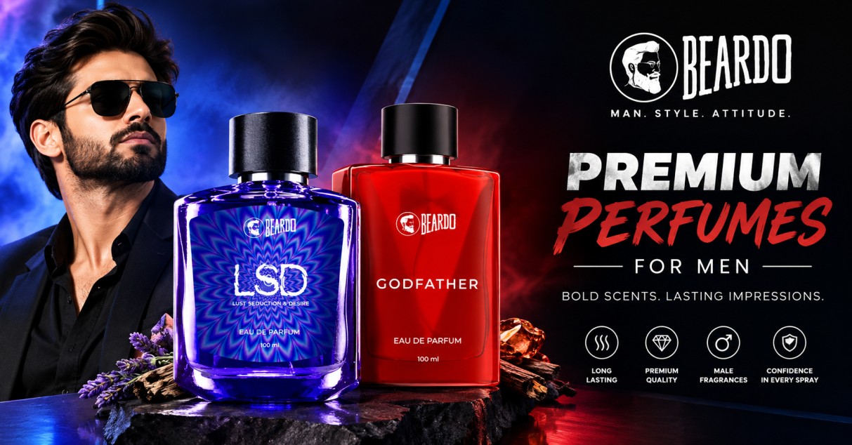 Beardo Perfumes for Men: From Godfather to Whisky Smoke
