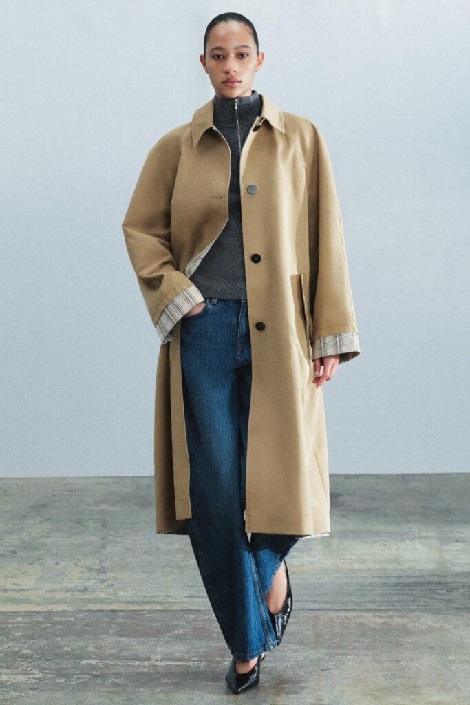 Long sleeves trench coat